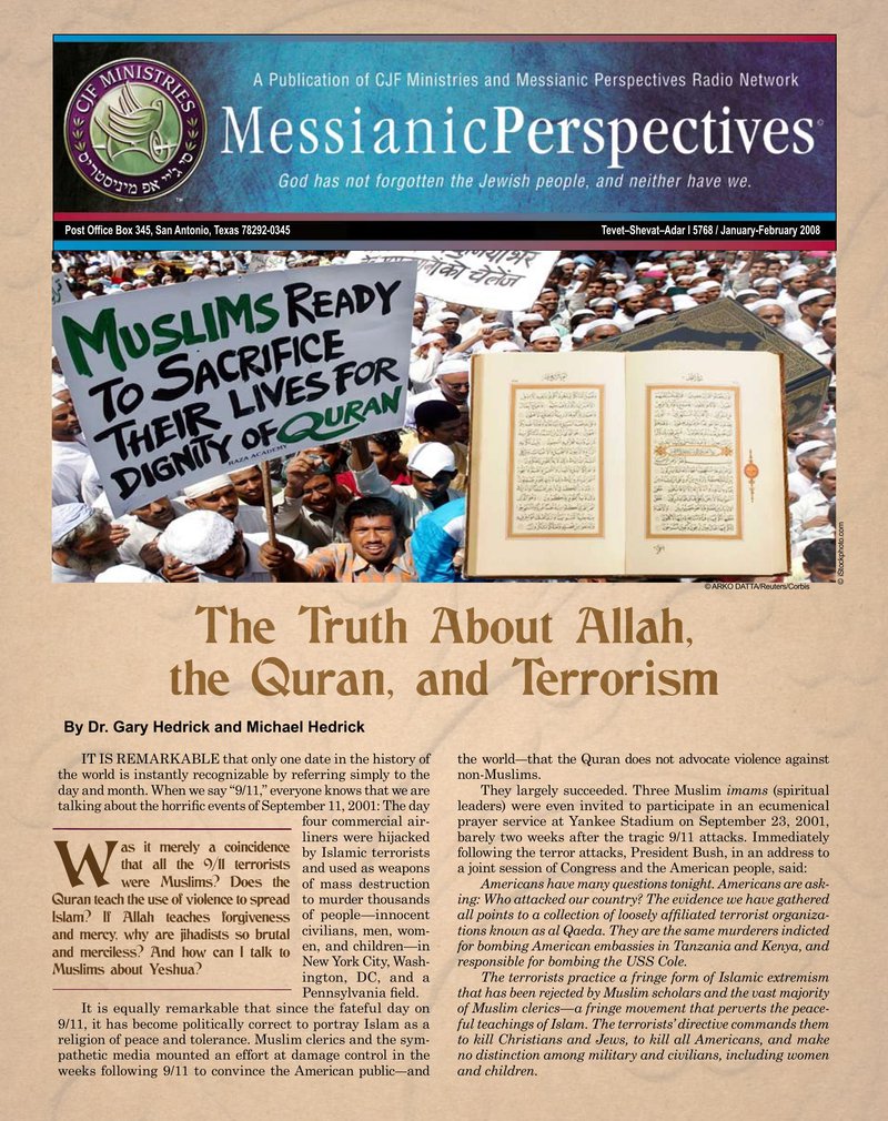January-February 2008 Messianic Perspectives