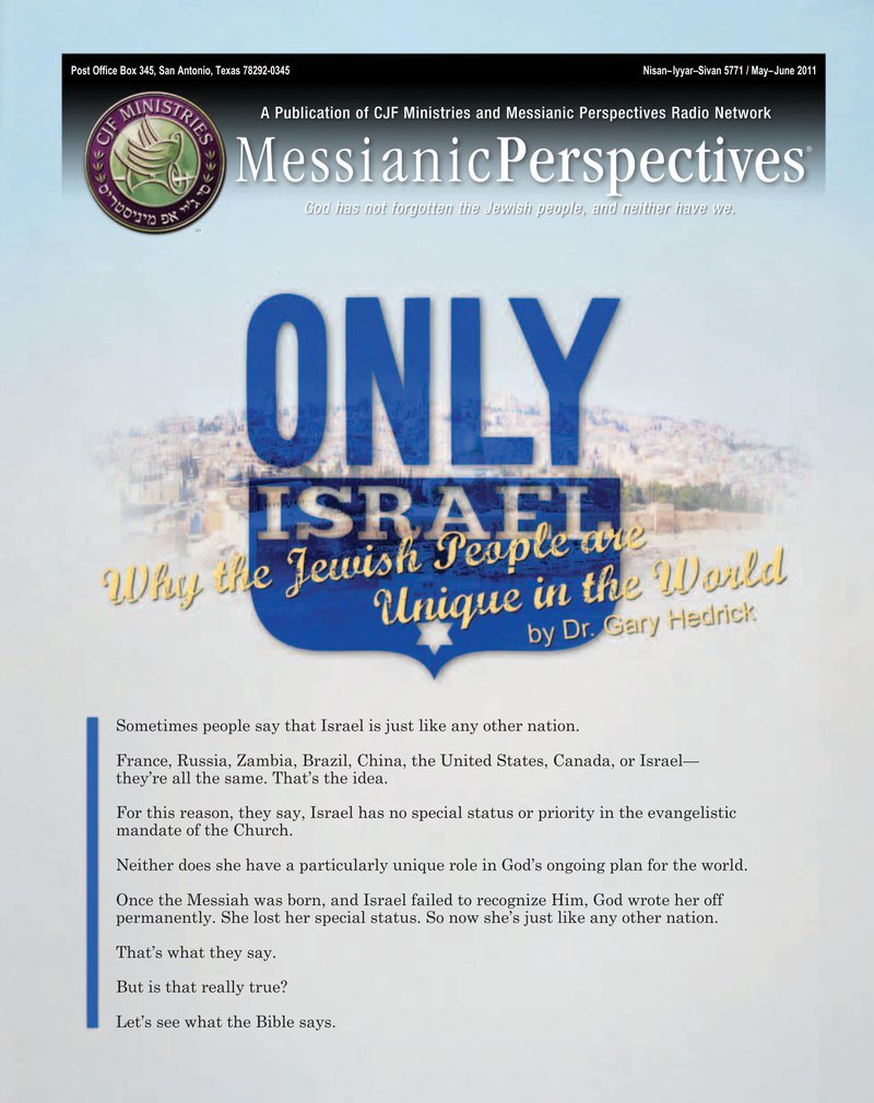 May-June  2011 Messianic Perspectives
