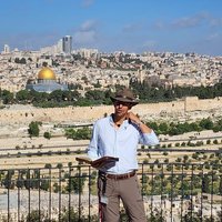 Our Guide Dan at Mount of Olives